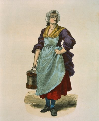 Walnut Seller in 1774 by Burn Smeeton
